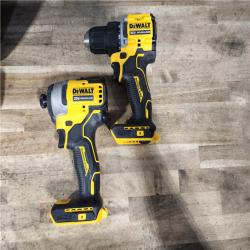 HOUSTON LOCATION - AS-IS DEWALT ATOMIC 20-Volt MAX Lithium-Ion Cordless Combo (2-Tool) Kit