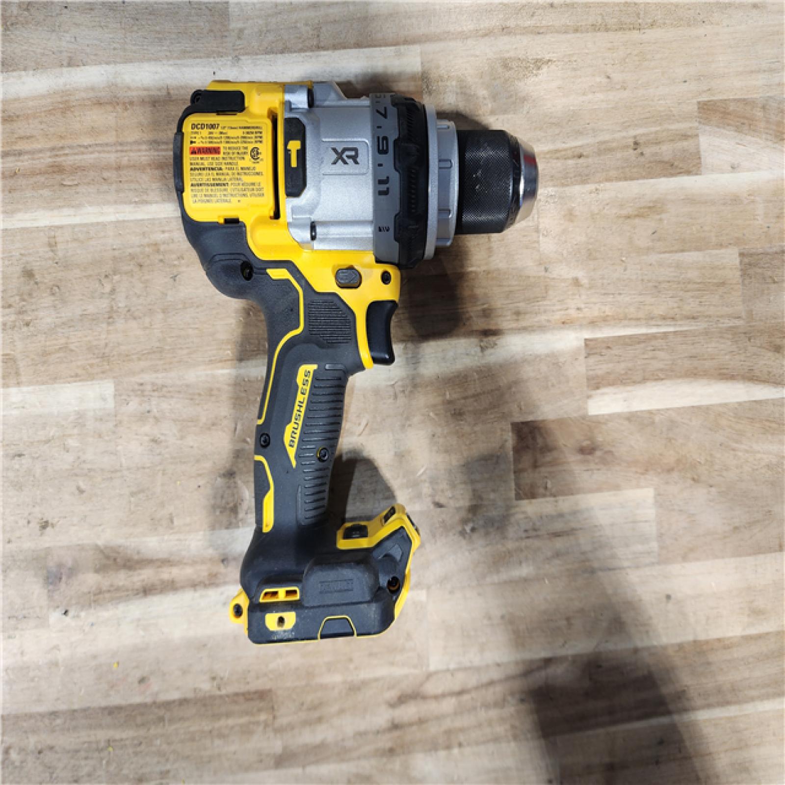 HOUSTON LOCATION - AS-IS DeWalt 20V MAX XR 1/2 in. Brushless Cordless Hammer Drill Kit (Battery & Charger)