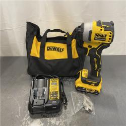 AS-IS - DEWALT ATOMIC 20V MAX* Brushless Cordless Compact 1/4 in. Impact Driver Kit