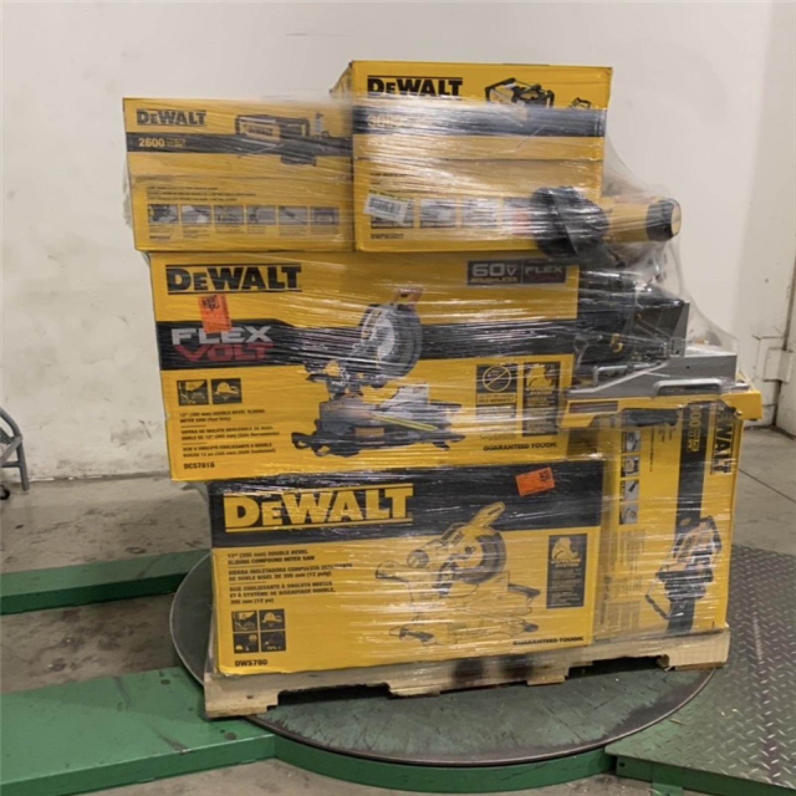 Dallas Location - As-Is DEWALT Tool Pallet