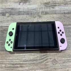 AS-IS Nintendo Switch With  Joy-Con L/R - Pastel Purple/Pastel Green