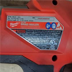 HOUSTON LOCATION - AS-IS Milwaukee FUEL 18-Volt Lithium-Ion Brushless Cordless Gen II 18-Gauge Brad Nailer (Tool-Only)