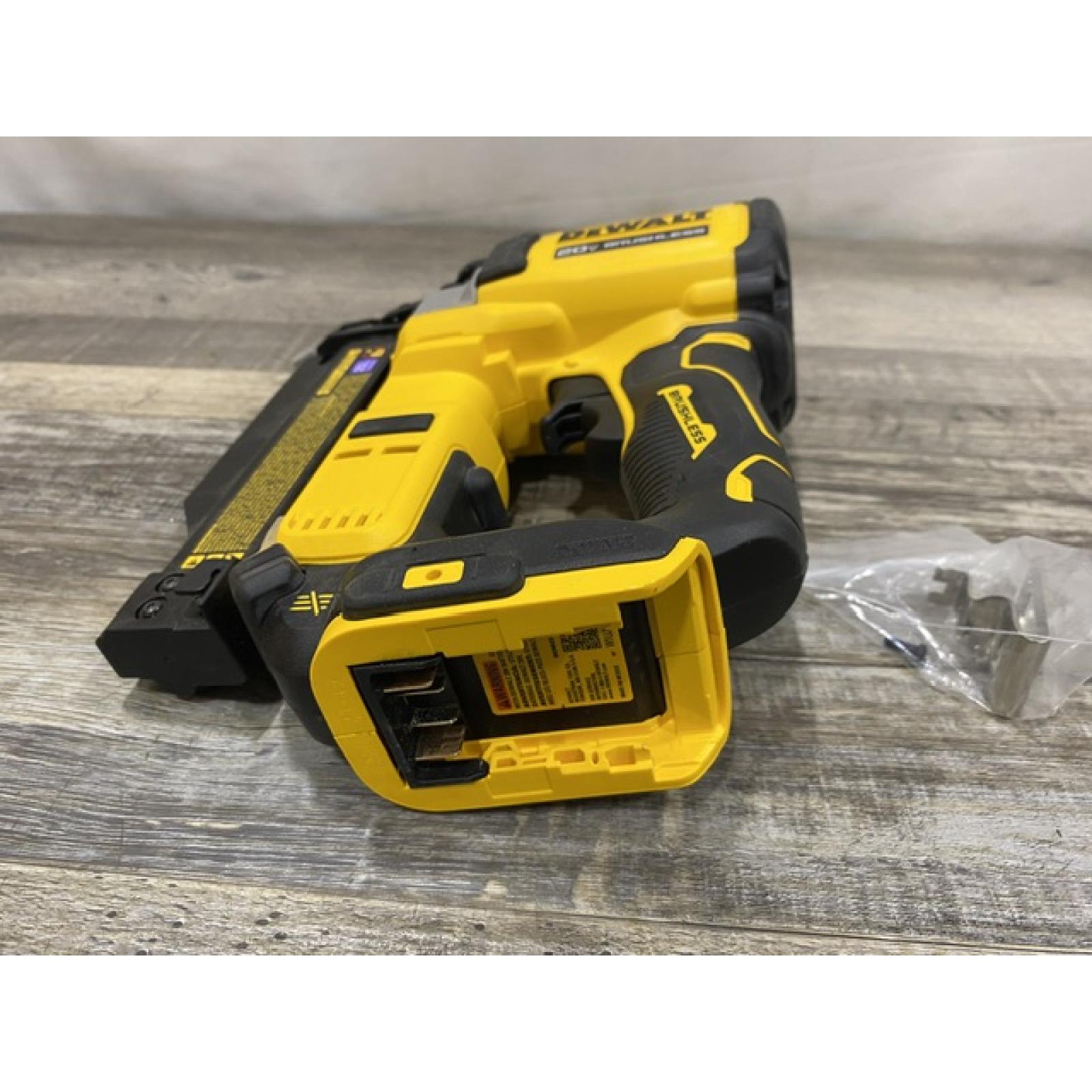 AS-IS DEWALT ATOMIC 20V MAX Lithium Ion Cordless 23 Gauge Pin Nailer (Tool Only)