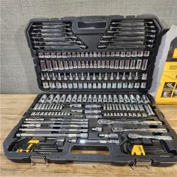 HOUSTON LOCATION - AS-IS DEWALT Mechanics Tools Kit and Socket Set (204-Piece)