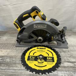 AS-IS DEWALT FLEXVOLT 60V MAX Cordless Brushless 7-1/4 in. Circular Saw with Brake (Tool Only)