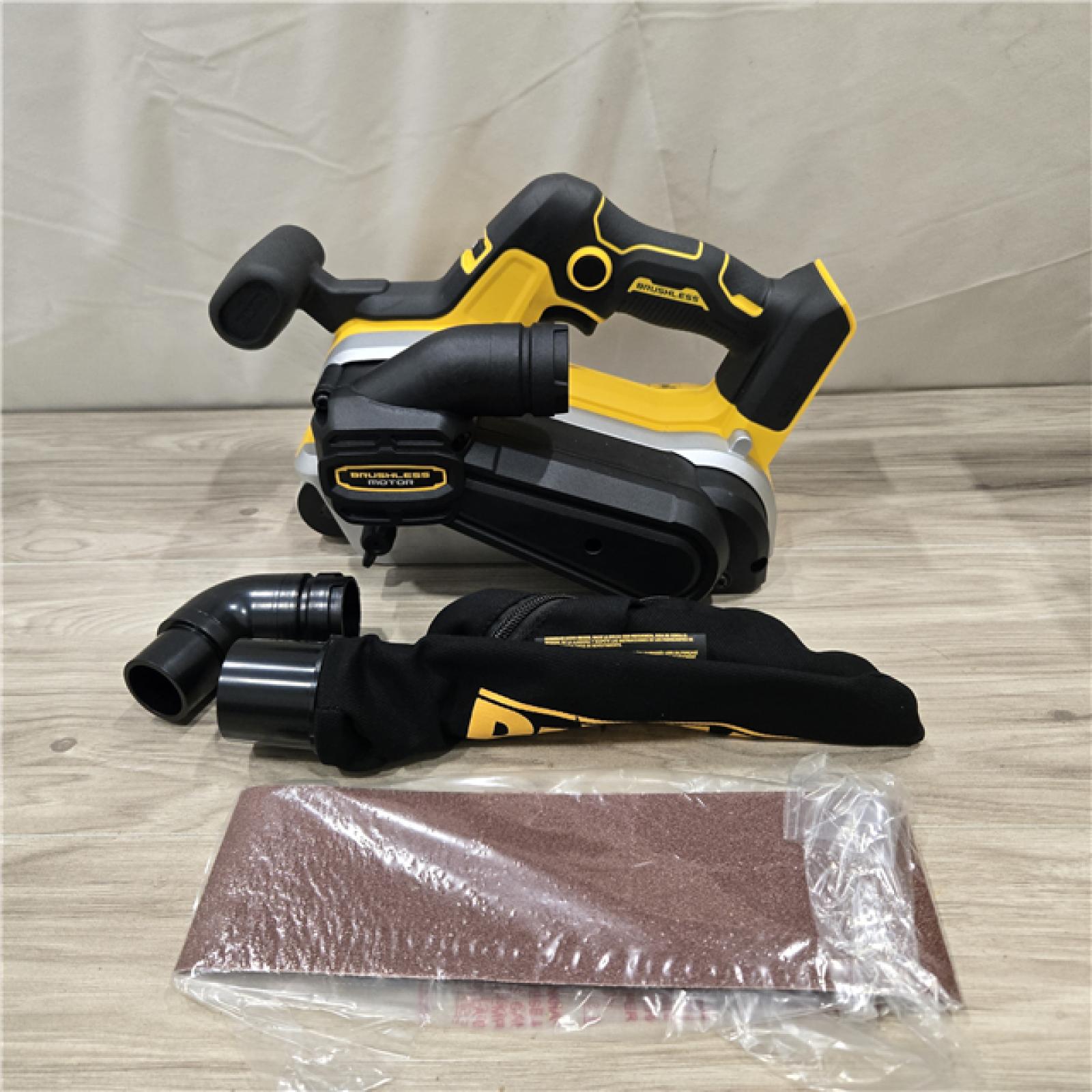 AS-IS DEWALT 20V MAX* XR Cordless Belt Sander (Tool-Only)