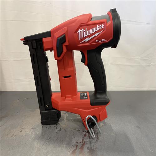 AS-IS - MILWAUKEE M18 FUEL 18-Volt Lithium-Ion Brushless Cordless 18-Gauge 1/4 in. Narrow Crown Stapler