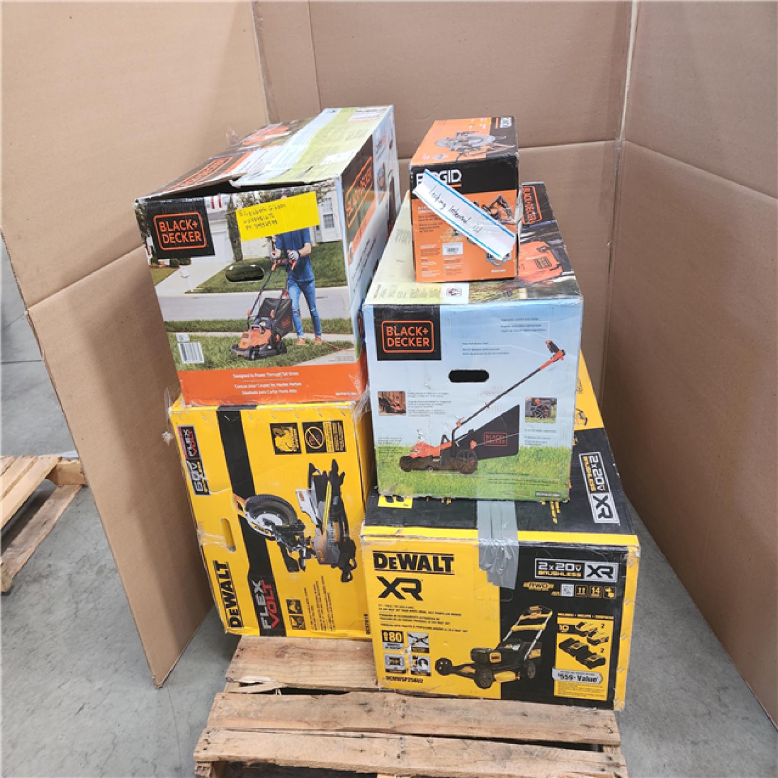 CALIFORNIA AS -IS  TOOL PALLET