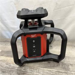 AS-IS Milwaukee M18 2000 ft. Red Exterior Rotary Laser Level Kit