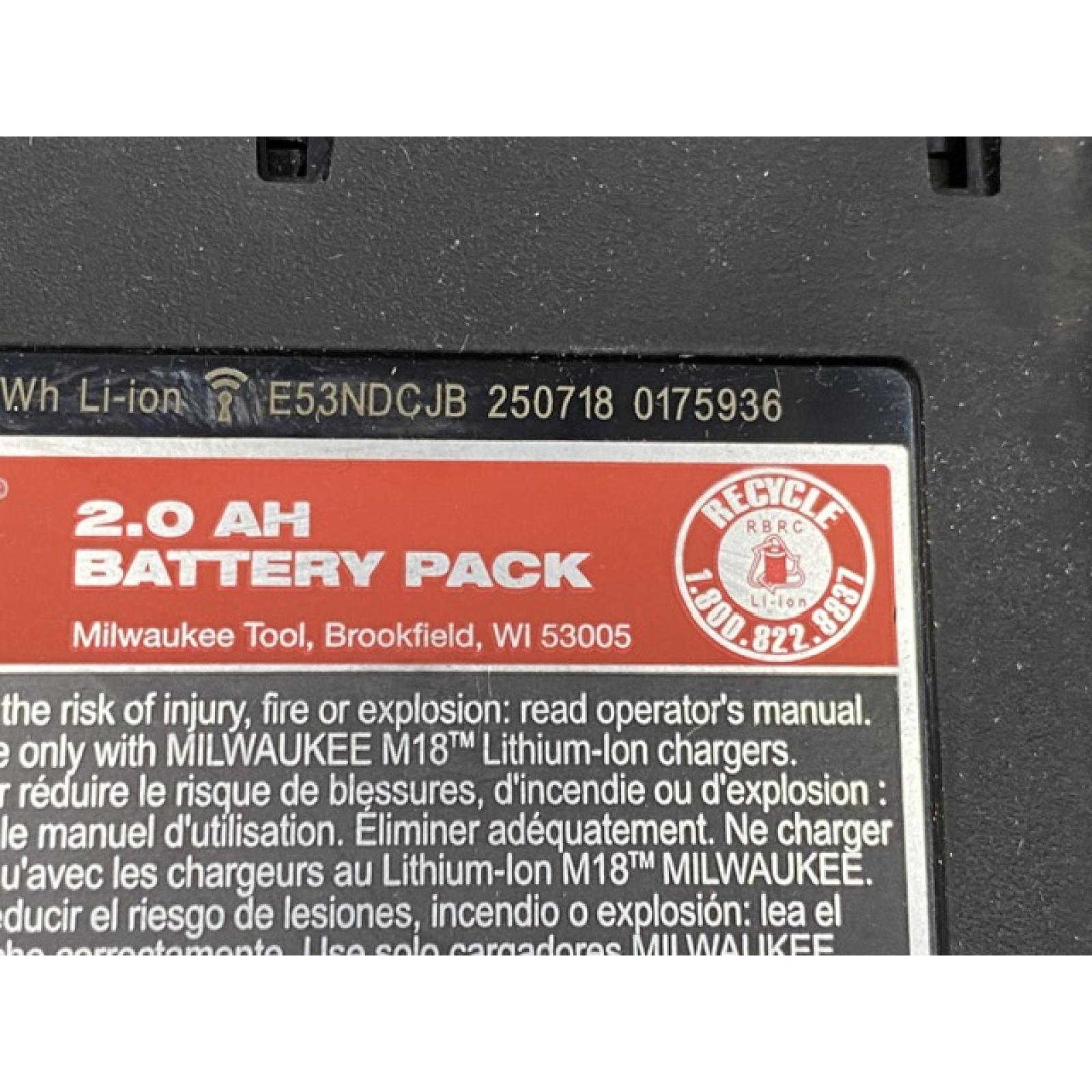 AS-IS Milwaukee 18V Lithium-Ion Cordless Short Throw Press Tool with 3 PEX Crimp Jaws Kit