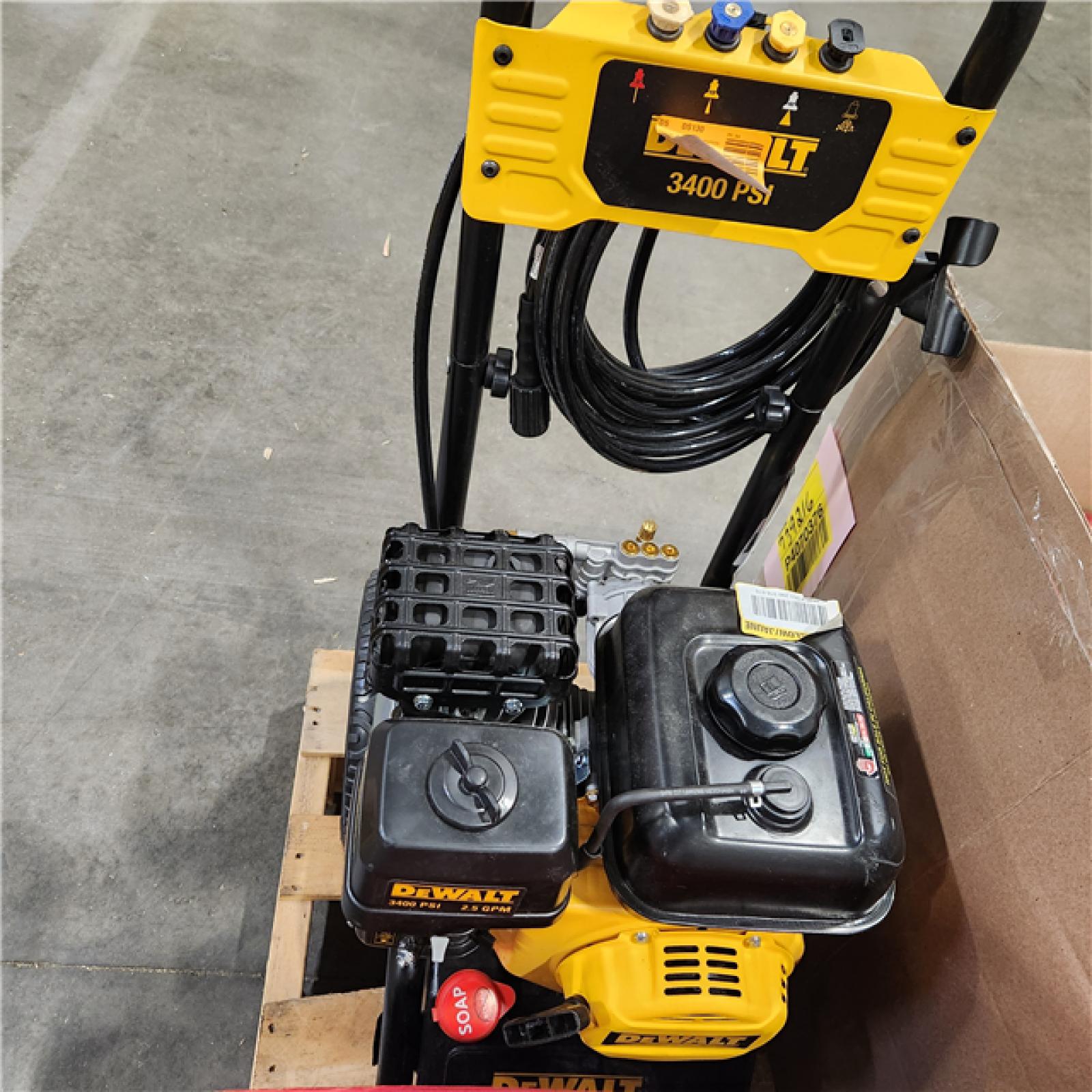 Dallas Location - As-Is DEWALT 3400 PSI Gas Pressure Washer