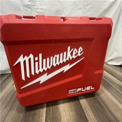 AS-IS MILWAUKEE FUEL 18V Lithium-Ion Brushless Cordless Hammer Drill and Impact Driver Combo Kit (2-Tool) with 2 Batteries
