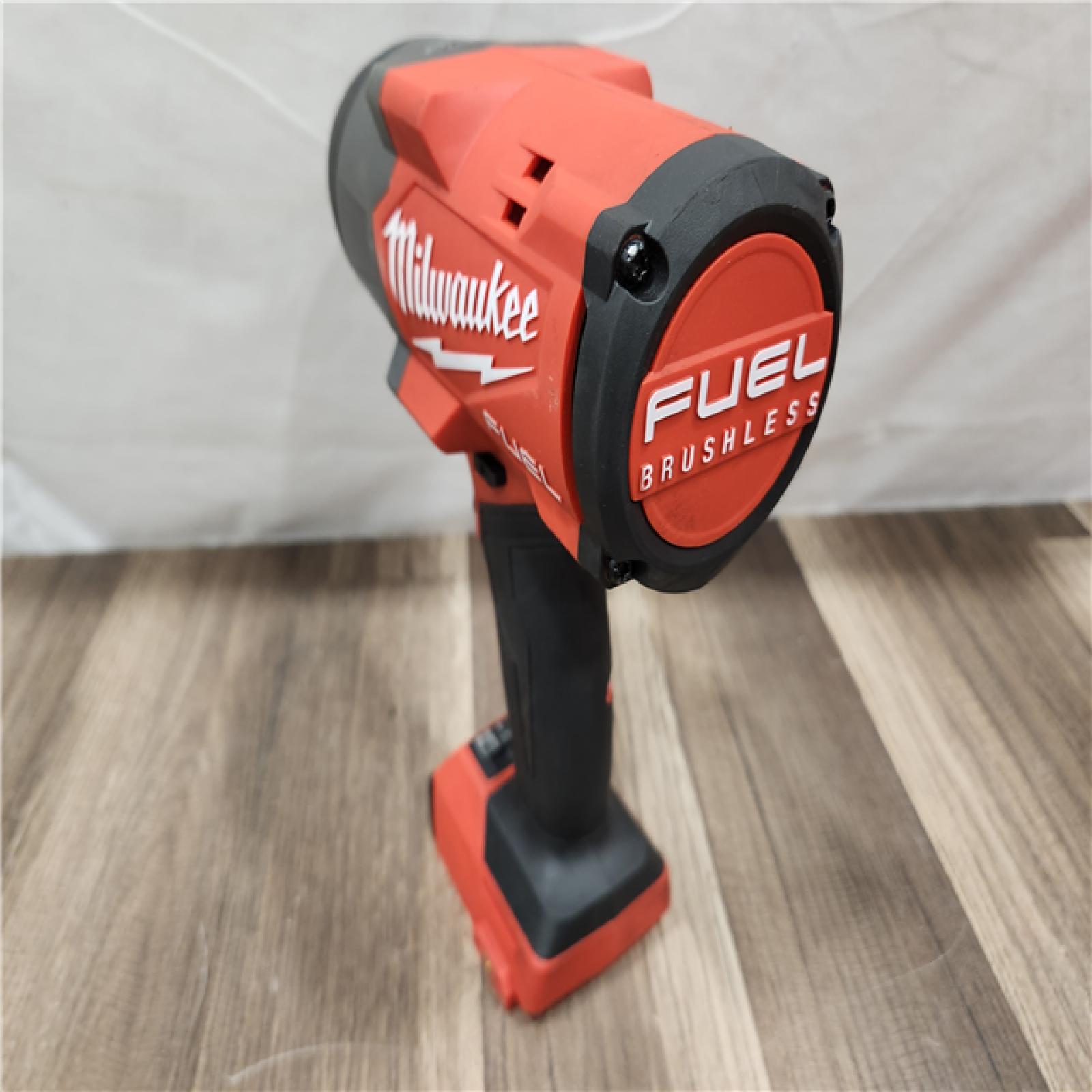 AS-IS- Milwaukee M18 FUEL 18V Lithium-Ion Brushless Cordless 1/2 in. Impact Wrench with Friction Ring (Tool-Only)