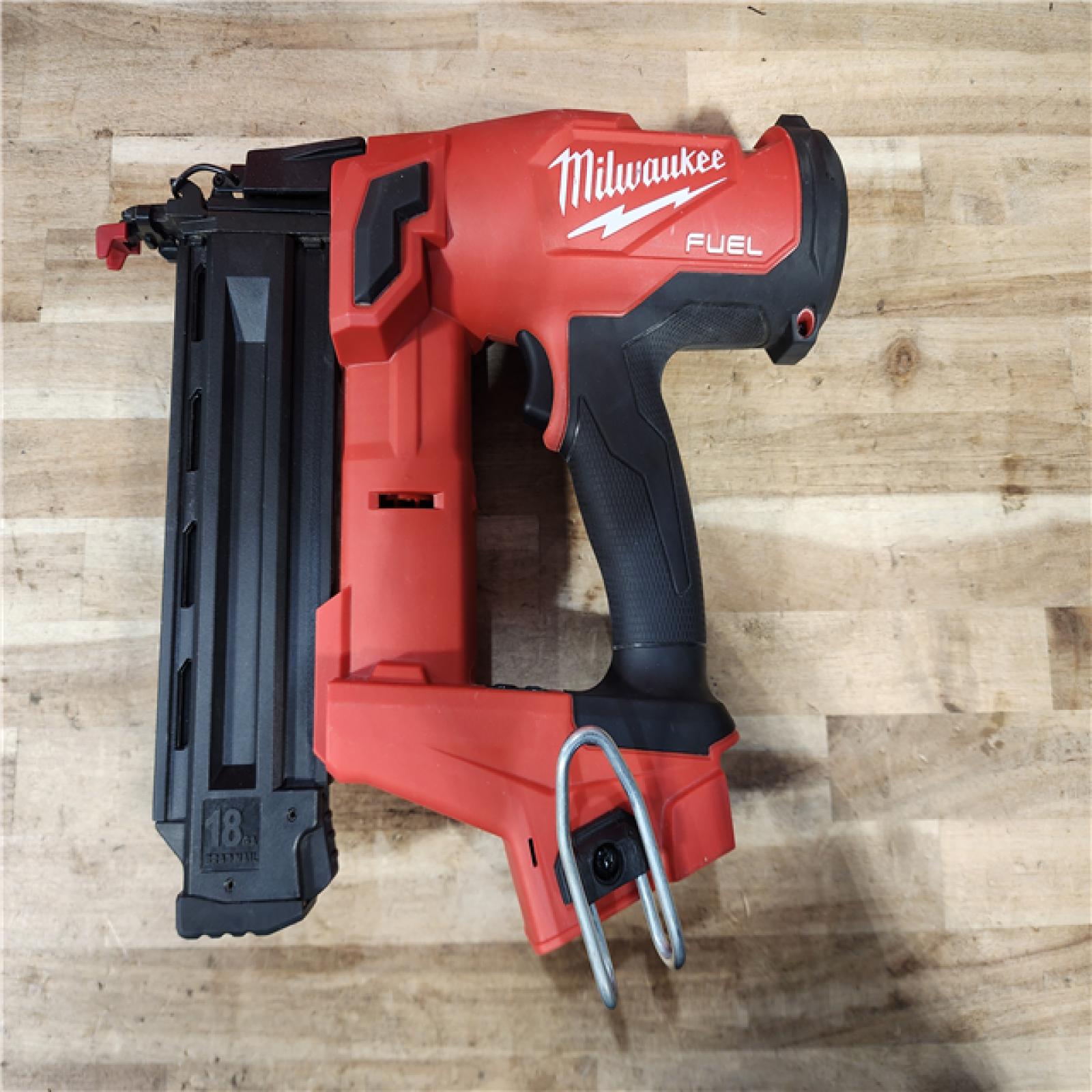 HOUSTON LOCATION - AS-IS Milwaukee FUEL 18-Volt Lithium-Ion Brushless Cordless Gen II 18-Gauge Brad Nailer (Tool-Only)