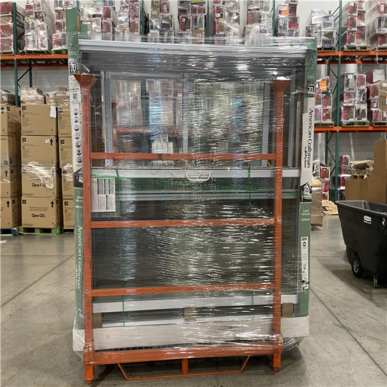 DALLAS LOCATION- American Craftsman Sliding Patio Door Pallet (6 UNITS  Retail Value at $6138)