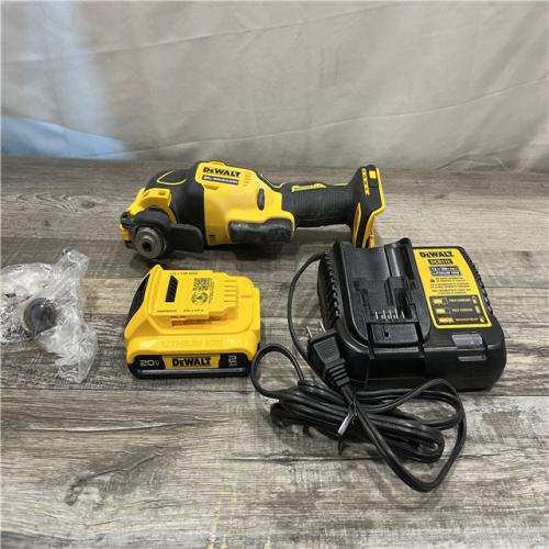 AS-IS DEWALT ATOMIC 20V MAX Cordless Brushless Oscillating Multi Tool Kit