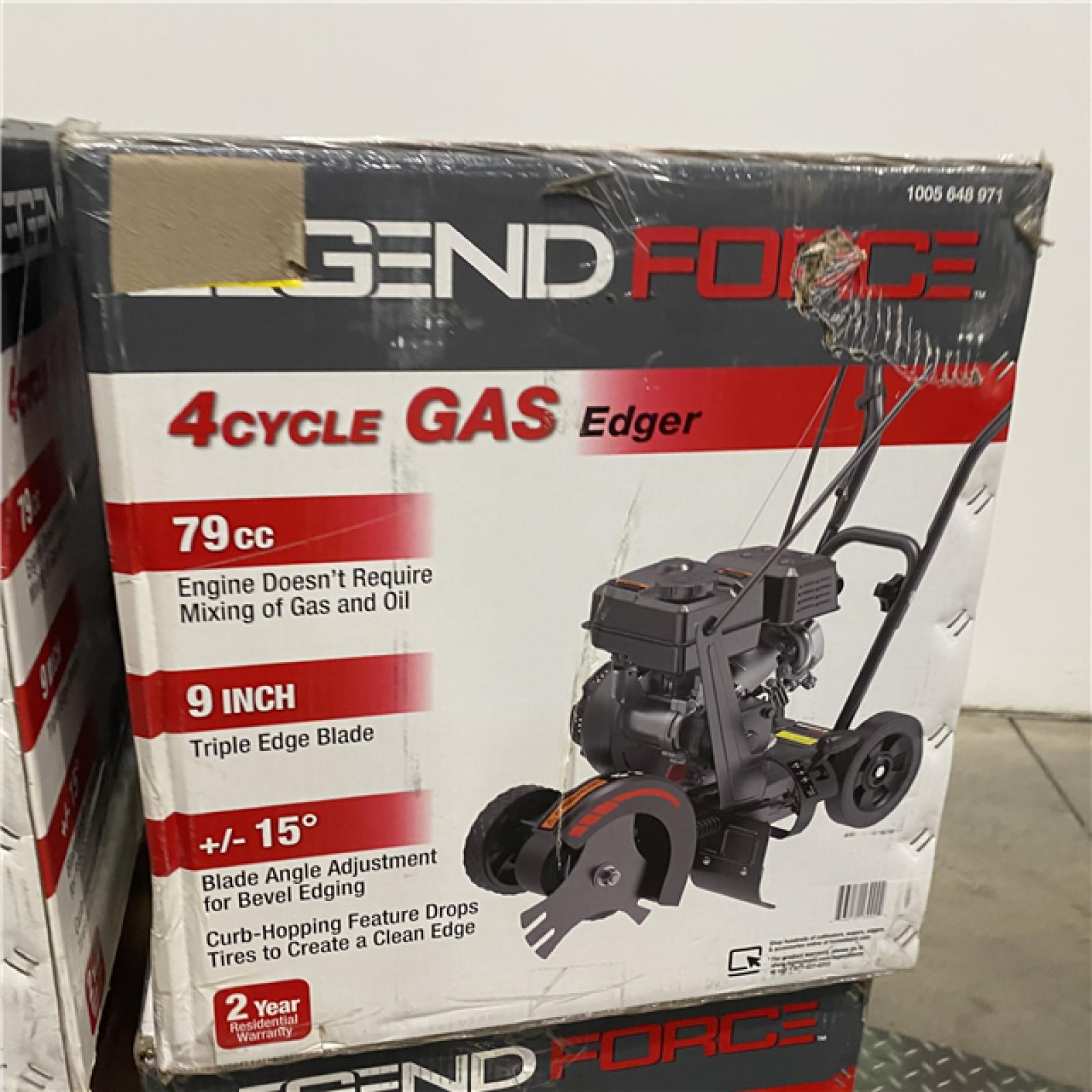 Dallas Location - As-Is Legend Force 9 in. 79 cc Gas Powered 4-Stroke Walk Behind Landscape Edger(Lot Of 4)