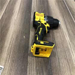 AS-IS DEWALT ATOMIC 20-Volt MAX Brushless Cordless 1/2 in. Hammer Drill (Tool-Only)