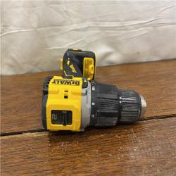 AS-IS DEWALT ATOMIC 20-Volt Lithium-Ion Cordless 1/2 in. Compact Hammer Drill with 3.0Ah Battery, Charger and Bag