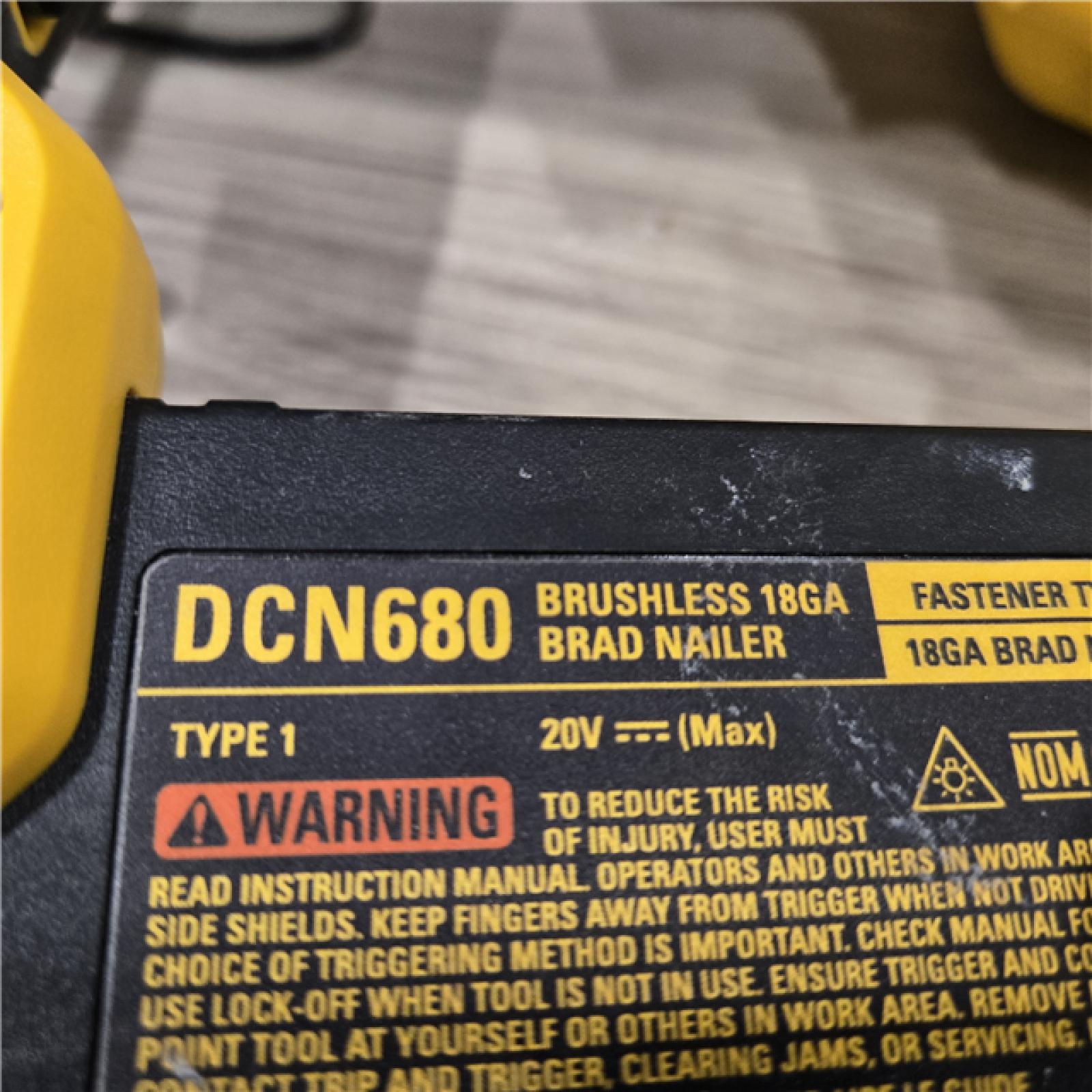 AS-IS DeWalt 20V MAX XR Cordless 18-Gauge Brad Nailer (Tool Only)