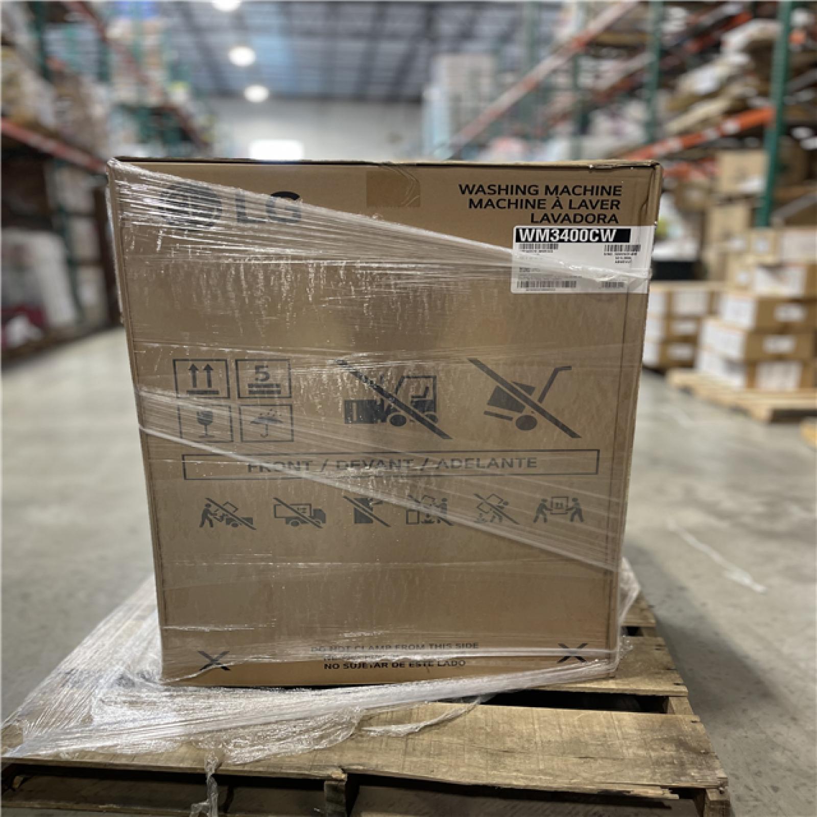 DALLAS LOCATION- NEW!- LG 4.5 cu. ft. Ultra Large Front Load Washer