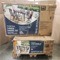 Phoenix LIKE NEW Hampton Bay Felton Falls 7-Piece Padded Sling Outdoor Dining Set