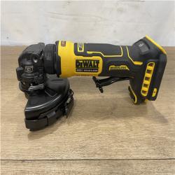 AS-IS DEWALT ATOMIC 20V MAX Cordless 4-1/2 in. Angle Grinder with Paddle Switch (Tool Only)