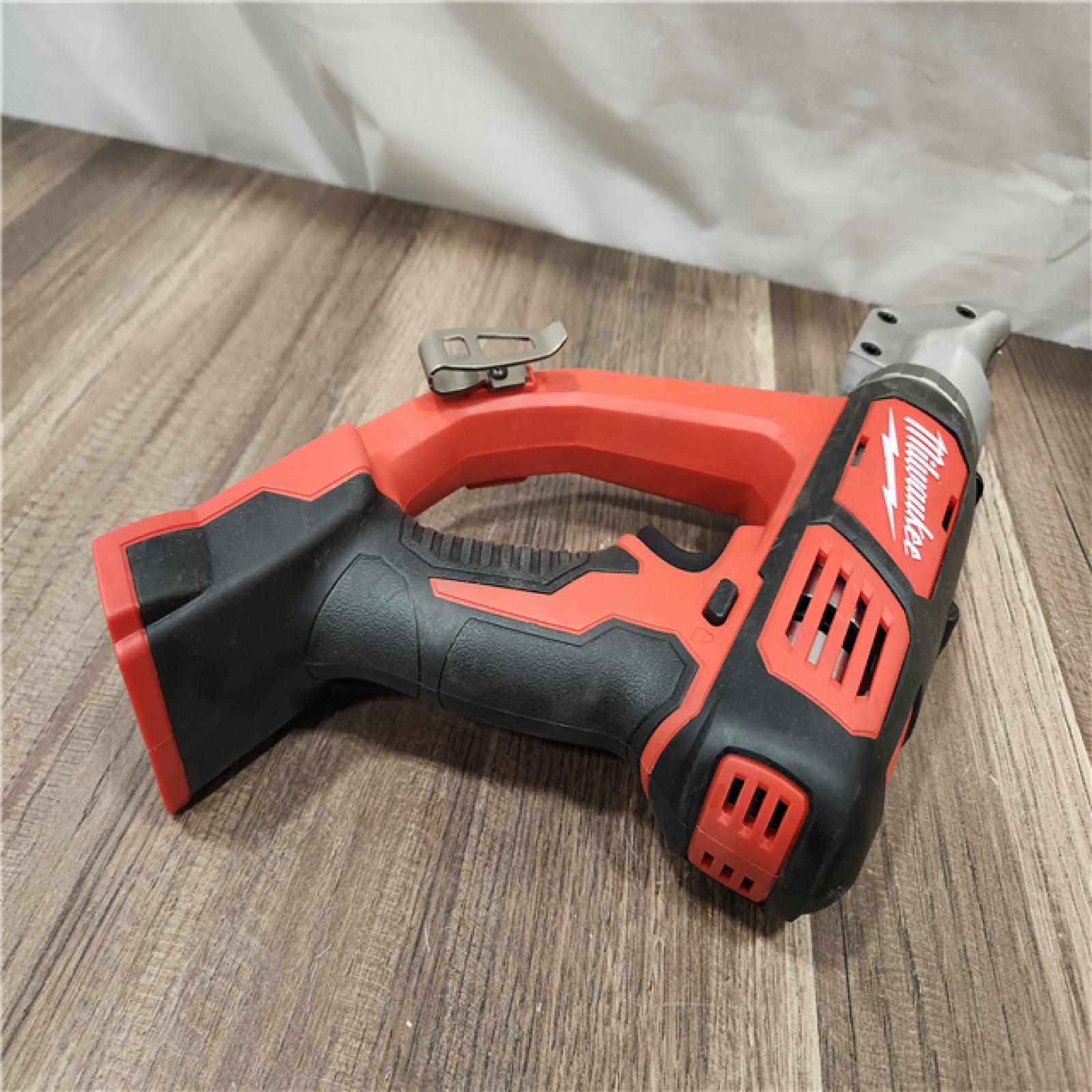 AS-IS- Milwaukee M18 18V Lithium-ion Cordless 18-gauge Double Cut Metal Shear (Tool-Only)