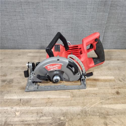 HOUSTON LOCATION - AS-IS Milwaukee 2830-20 Rear Handle Circular Saw M18 FUEL 7-1/4 Cordless Brushless (Tool-Only)