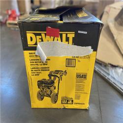 DALLAS LOCATION - DEWALT 4000 PSI 3.5 GPM Cold Water Gas Pressure Washer with HONDA GX270 Engine