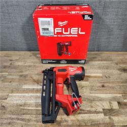 HOUSTON LOCATION - AS-IS (APPEARS LIKE NEW) Milwaukee FUEL 18-Volt Lithium-Ion Brushless Cordless Gen ll 16-Gauge Straight Finish Nailer (Tool Only)