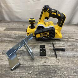 AS-IS DEWALT 20V MAX XR Cordless Brushless 3-1/4 in. Planer (Tool Only)