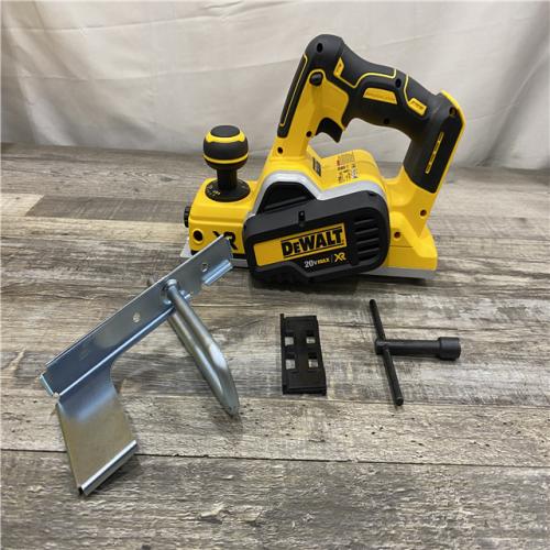 AS-IS DEWALT 20V MAX XR Cordless Brushless 3-1/4 in. Planer (Tool Only)