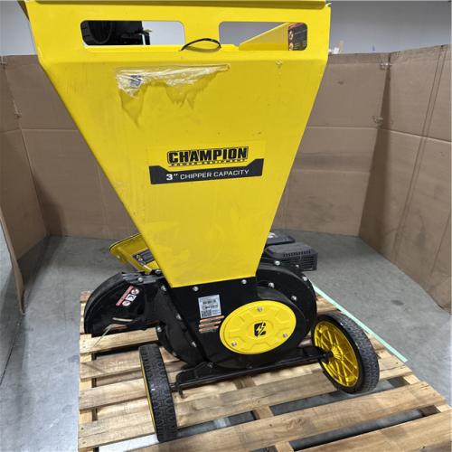 California AS-IS Champion 3” Chipper