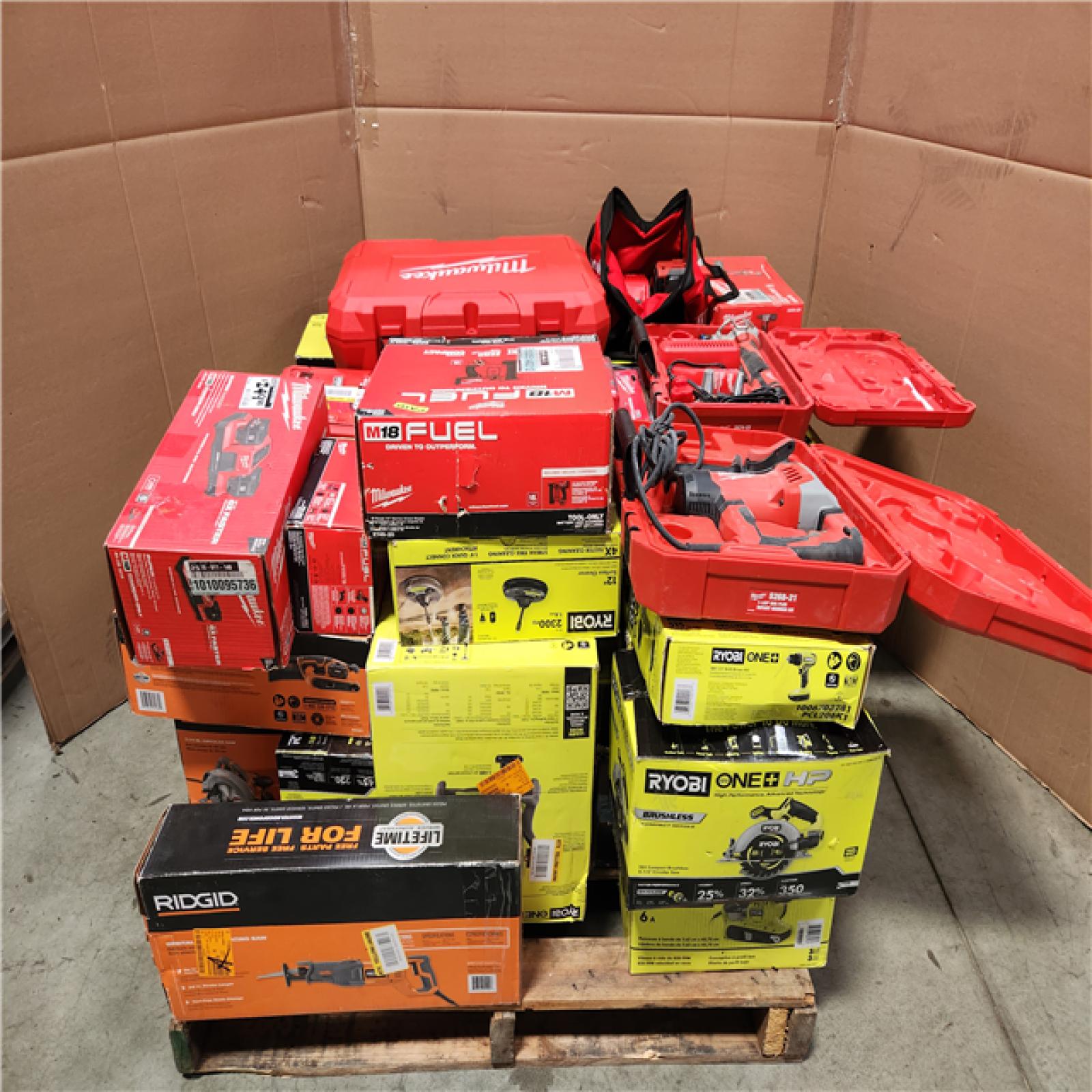 CALIFORNIA AS-IS TOOL PALLET