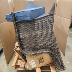 Phoenix LIKE NEW VEIKOUS Beige 4-Piece Patio Wicker Outdoor Rocking Chair and Sofa Set with Cushions and Pillow