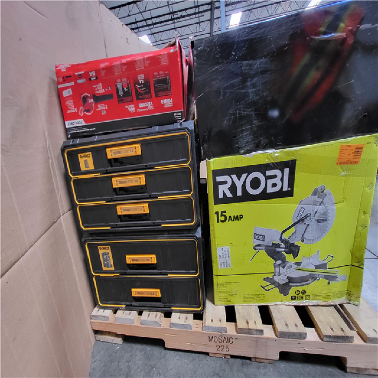 CALIFORNIA AS-IS TOOL PALLET