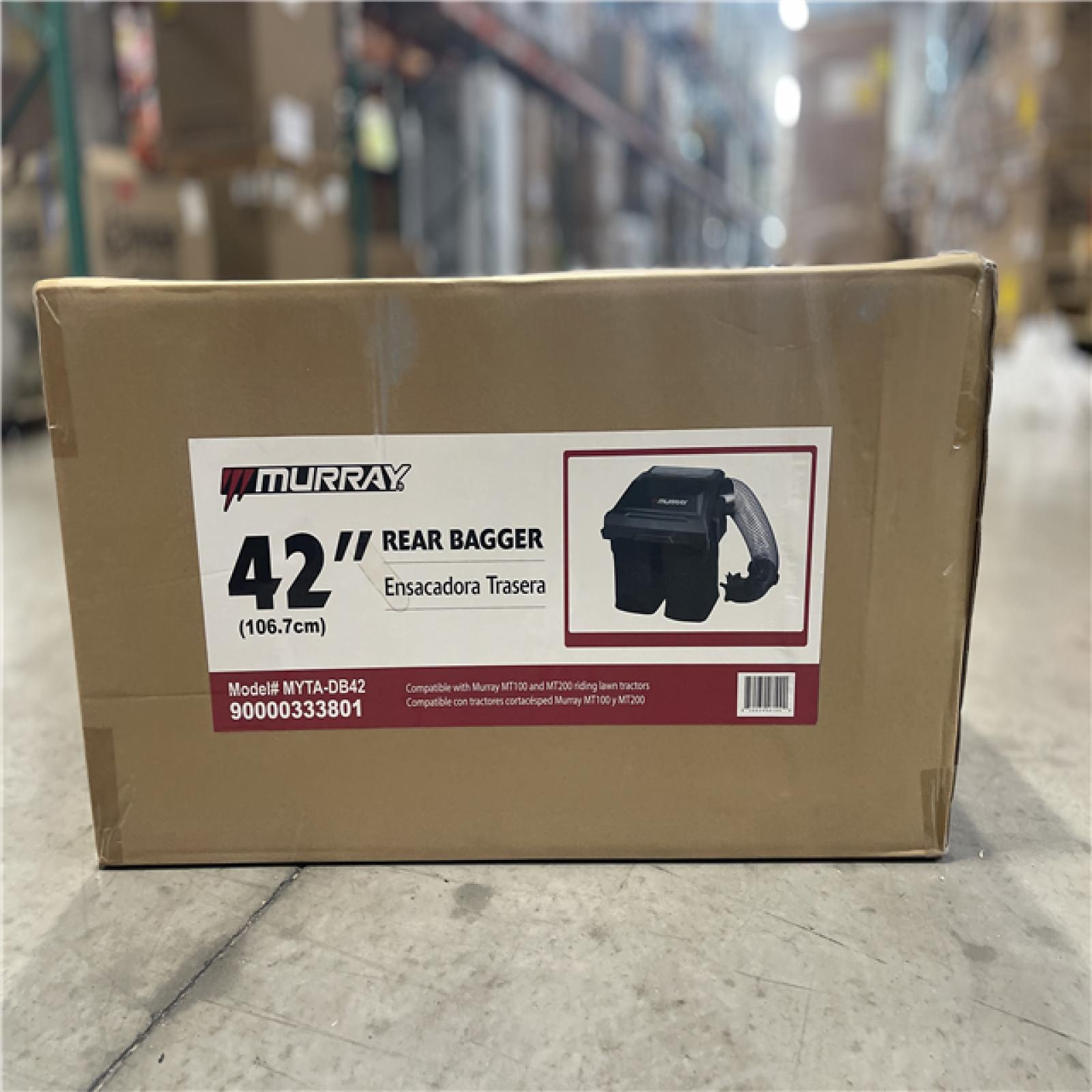 DALLAS LOCATION- NEW!- Murray Double Bagger for Riding Tractors with 42 in. Deck