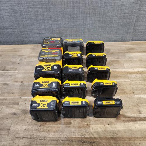 HOUSTON LOCATION - AS-IS DEWALT BATTERY PACK QTY - 15