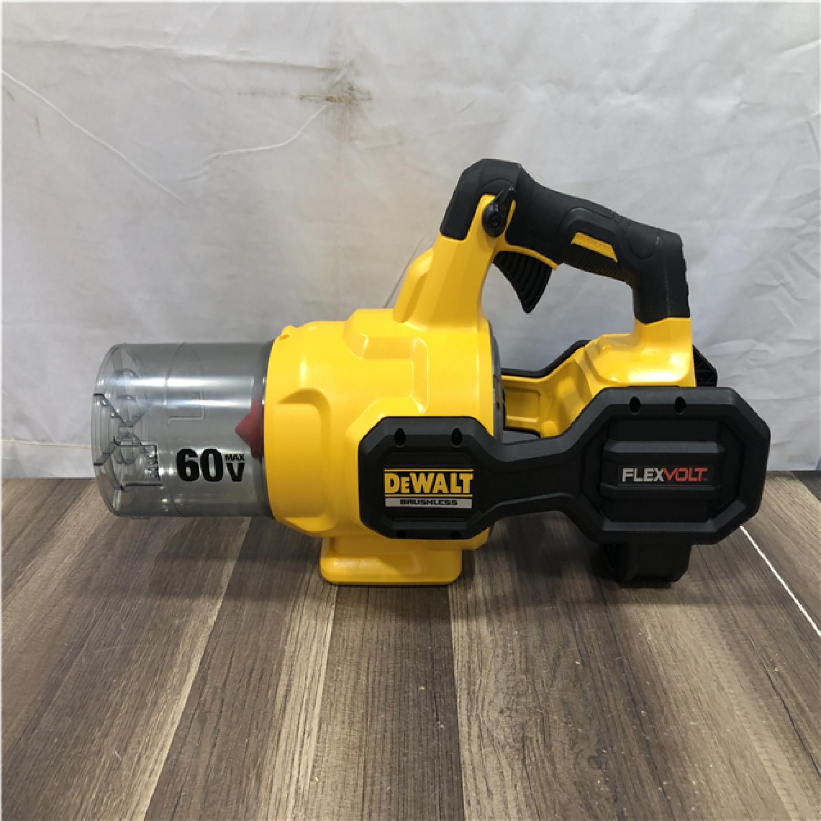 AS-IS DEWALT FLEXVOLT 60V MAX 125 MPH 600 CFM Brushless Cordless Battery Powered Blower Kit