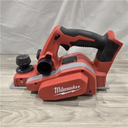 AS-IS Milwaukee M18 18V Cordless 3-1/4 in. Planer (Tool-Only)