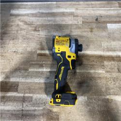 Houston Location AS-IS DEWALT ATOMIC 20V MAX Cordless Brushless 1/2 in. Variable Speed Impact Wrench (Tool Only)