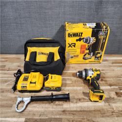 HOUSTON LOCATION - AS-IS DEWALT 20V XR Lithium-Ion Cordless Hammer Drill Kit (Battery & Charger)