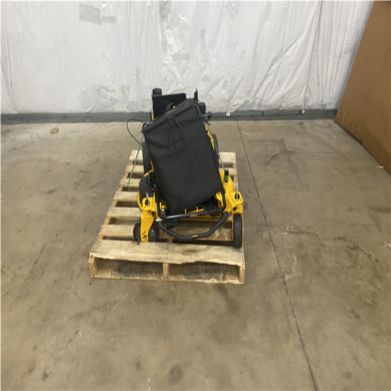 Houston Location - AS-IS Outdoor Power Equipment DEWALT LAWN MOWER 28 INCH WIDE CUT