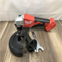 AS-IS Milwaukee 18V Lithium-Ion Brushless Cordless 4-1/2 in./5 in. Grinder w/Paddle Switch (Tool-Only)