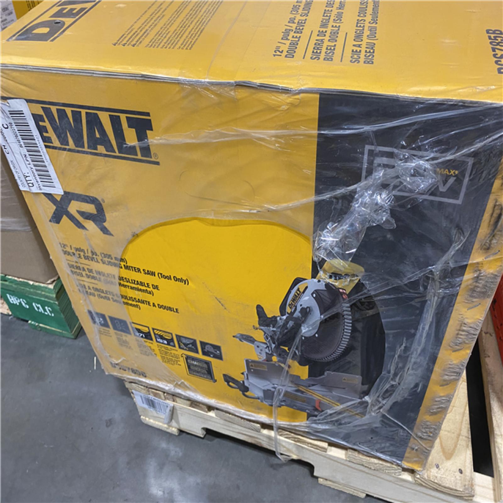 NEW- DEWALT 20-Volt MAX XR 12 in. Cordless Double Bevel Miter Saw (Tool-only)