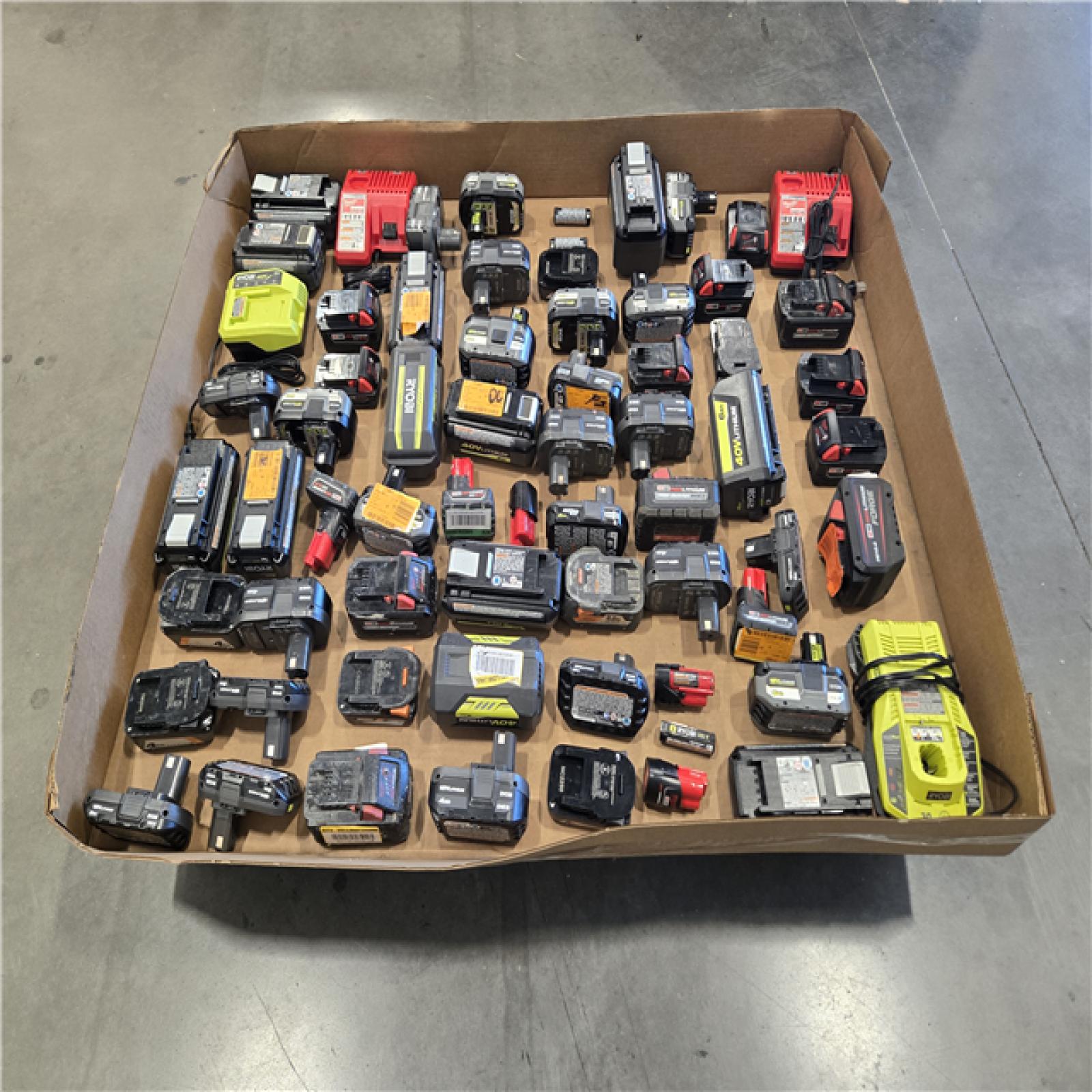 DALLAS LOCATION AS-IS- BATTERY PALLET