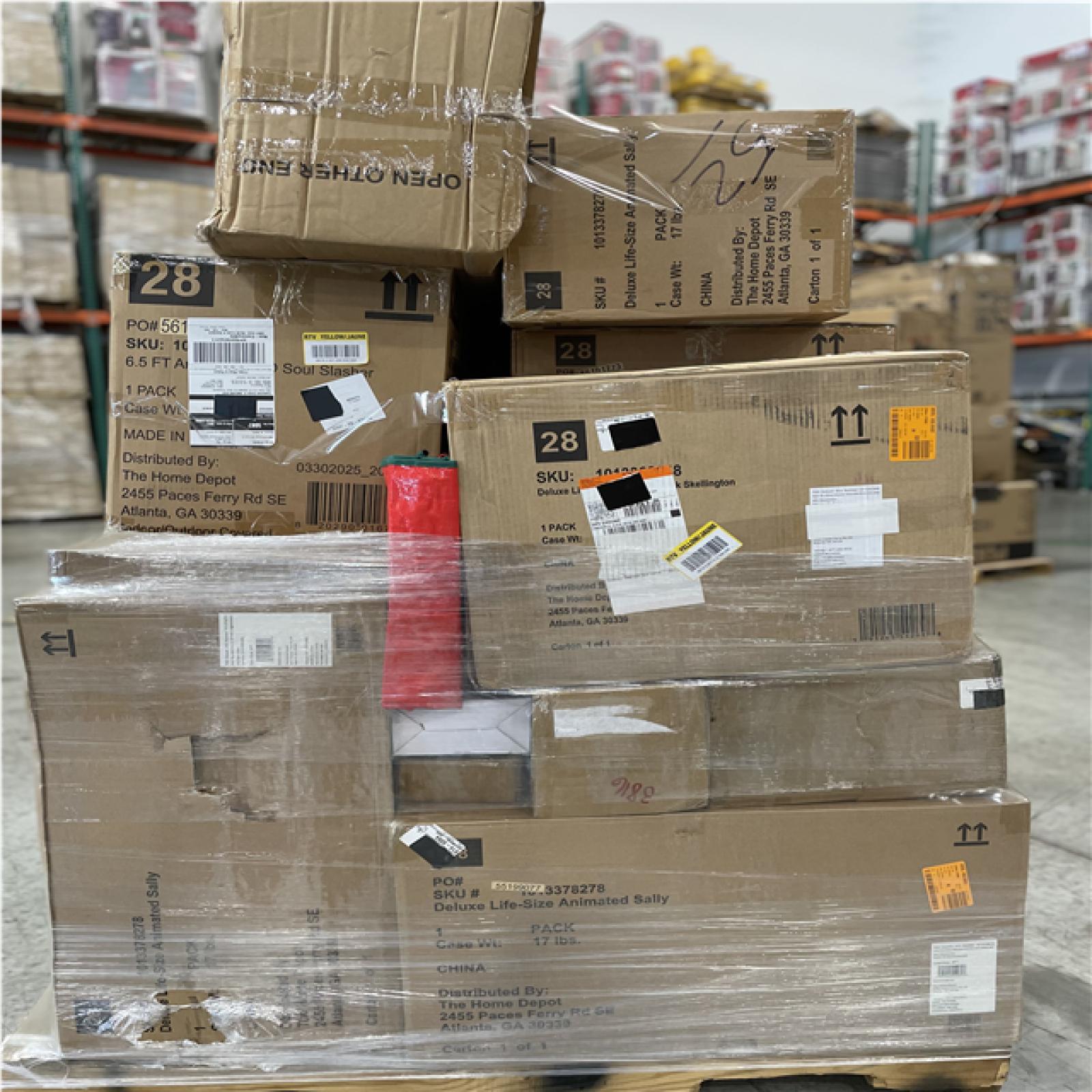 DALLAS LOCATION -AS-IS MIXED HOLIDAY PALLET