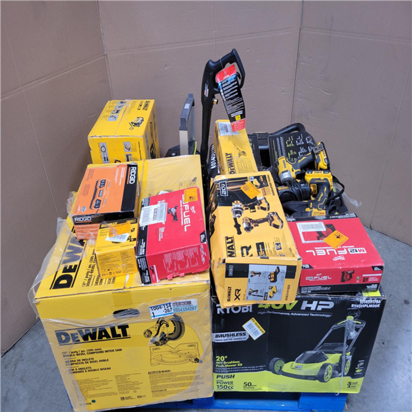 CALIFORNIA AS-IS TOOL PALLET