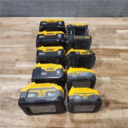 HOUSTON LOCATION - AS-IS DEWALT BATTERY PACK QTY - 10